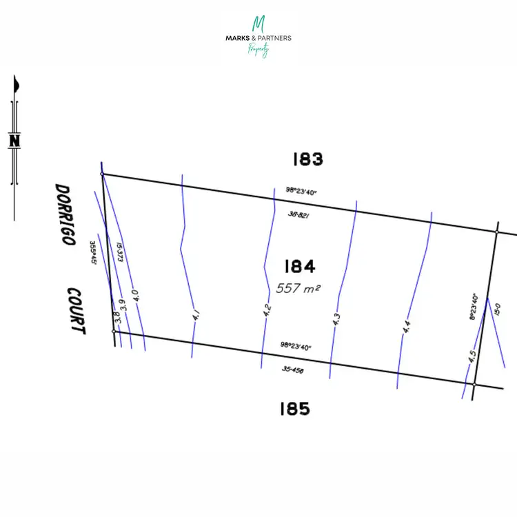 Floorplan of Homely land listing, 15 Dorrigo Court, Eli Waters QLD 4655