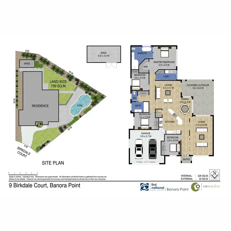 Floorplan of Homely house listing, 9 Birkdale Court, Banora Point NSW 2486