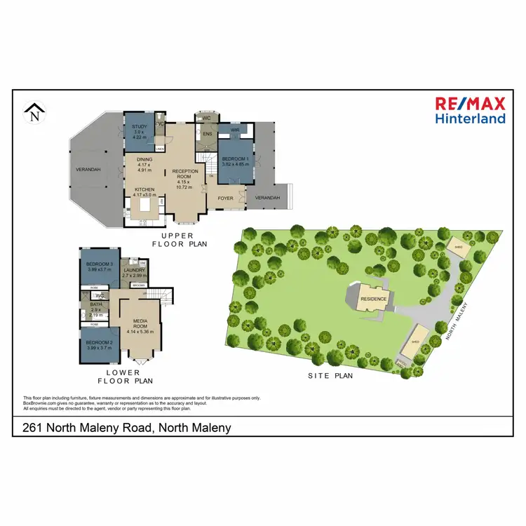 Floorplan of Homely house listing, 261 North Maleny Road, North Maleny QLD 4552