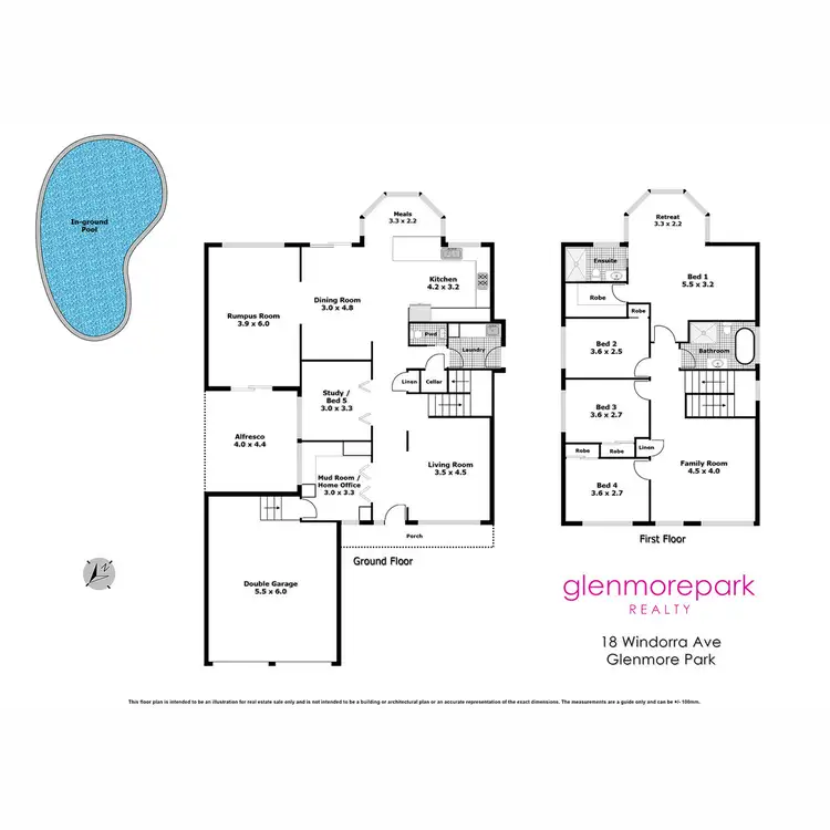 Floorplan of Homely house listing, 18 Windorra Avenue, Glenmore Park NSW 2745