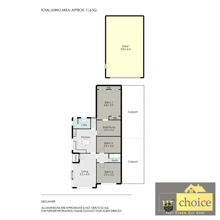 Floorplan of Homely house listing, 19 Marigold Street, Wendouree VIC 3355