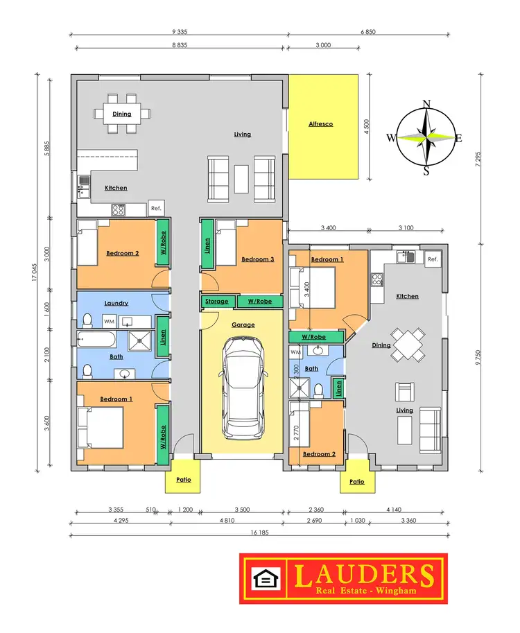 Floorplan of Homely house listing, 25/25A Worthing Lane, Wingham NSW 2429