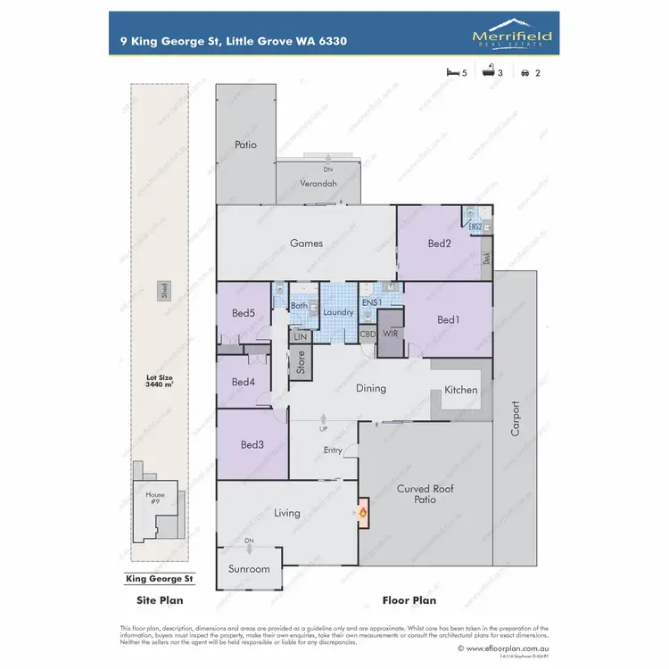 Floorplan of Homely house listing, 9 King George Street, Little Grove WA 6330