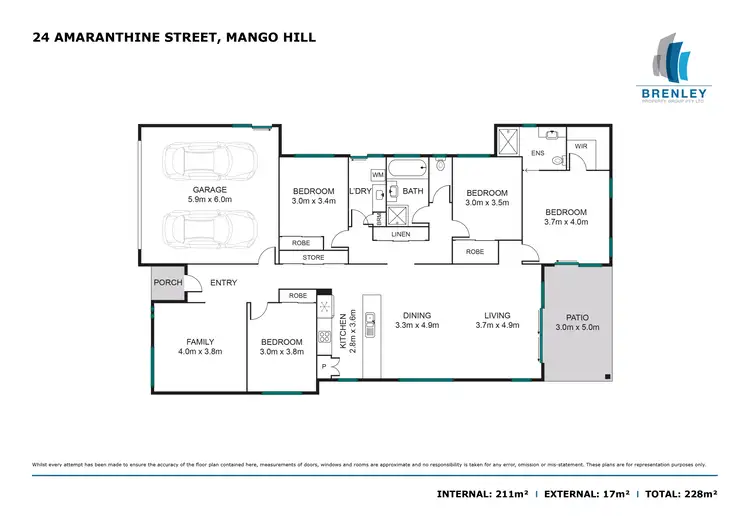 Floorplan of Homely house listing, 24 Amaranthine Street, Mango Hill QLD 4509