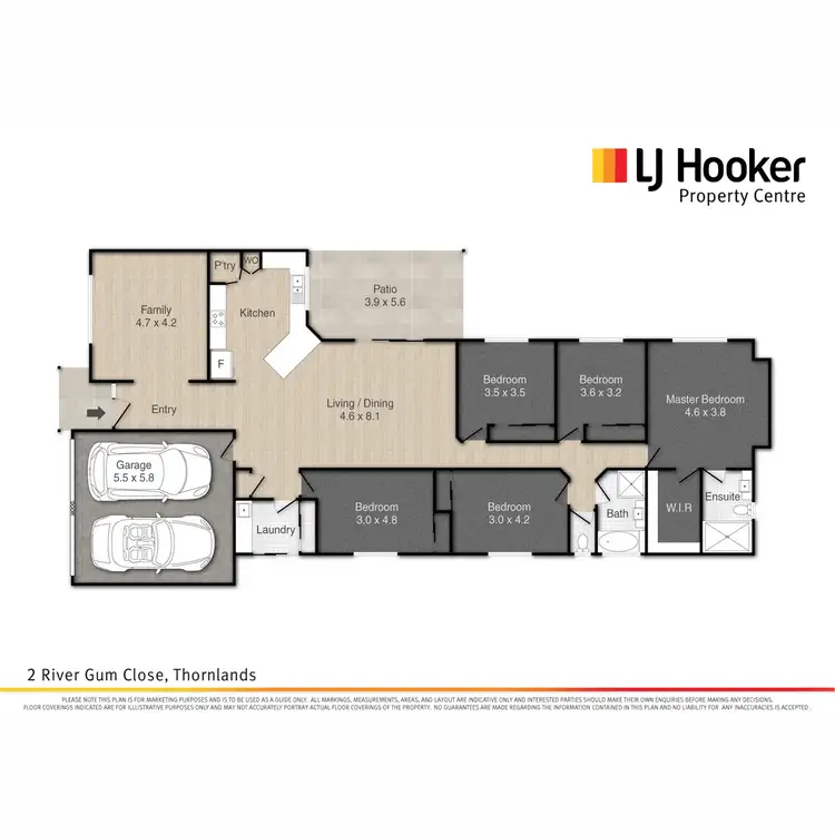 Floorplan of Homely house listing, 2 River Gum Close, Thornlands QLD 4164
