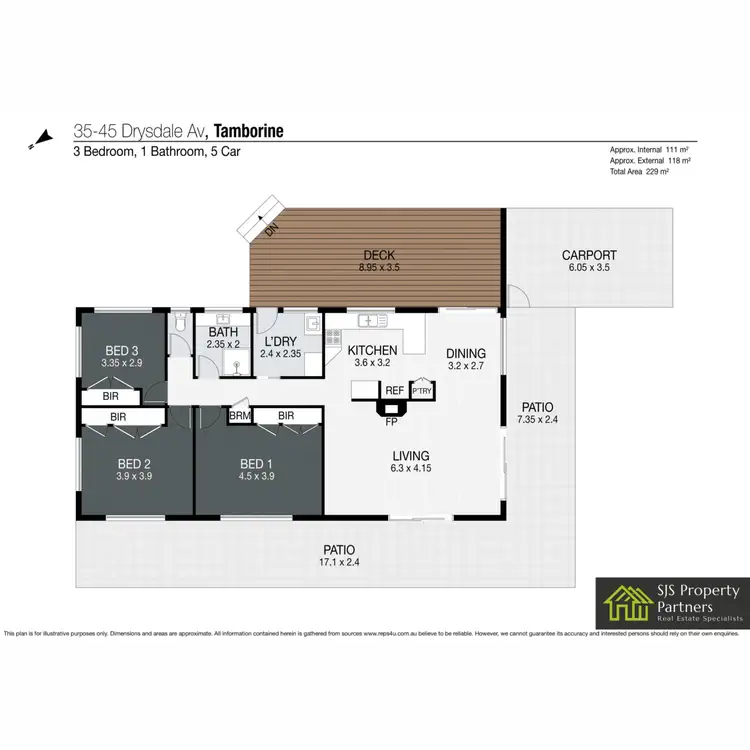 Floorplan of Homely rural property listing, 35 - 45 Drysdale Avenue, Tamborine QLD 4270