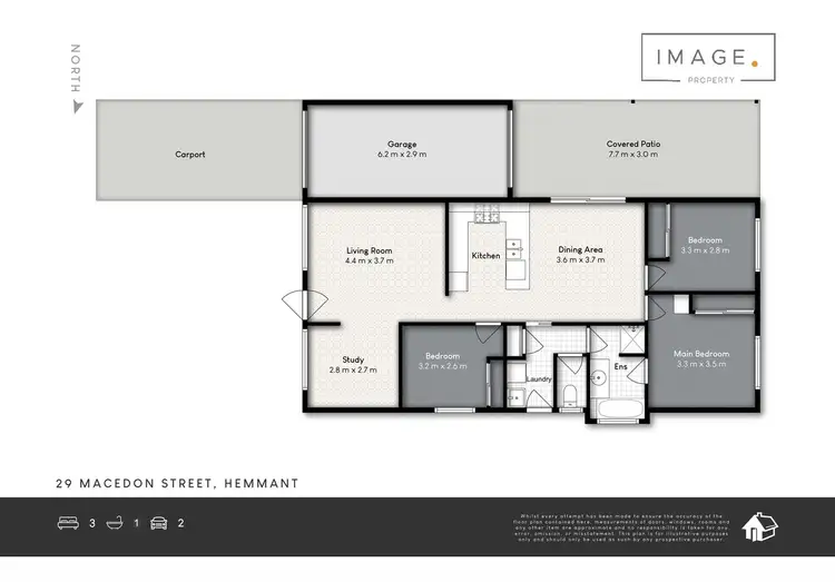 Floorplan of Homely house listing, 29 Macedon Street, Hemmant QLD 4174