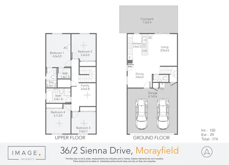 Floorplan of Homely house listing, 36/2 Sienna Drive, Morayfield QLD 4506