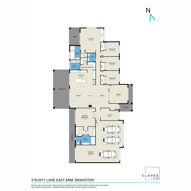 Floorplan of Homely house listing, 6 Rusty Lane East Arm, Branxton NSW 2335