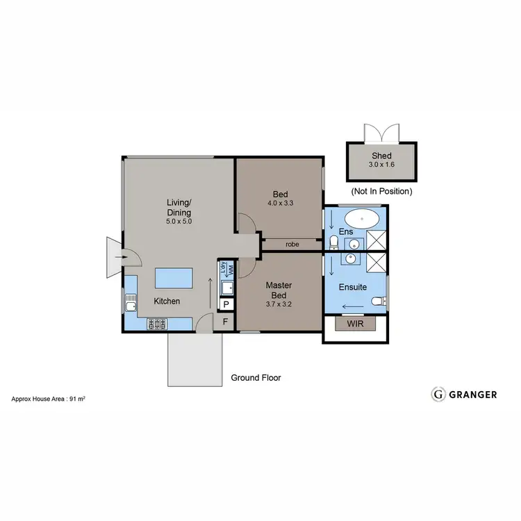 Floorplan of Homely house listing, 1 Foothills Avenue, Mccrae VIC 3938