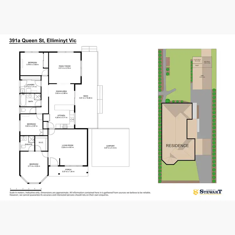 Floorplan of Homely house listing, 391A Queen Street, Elliminyt VIC 3250