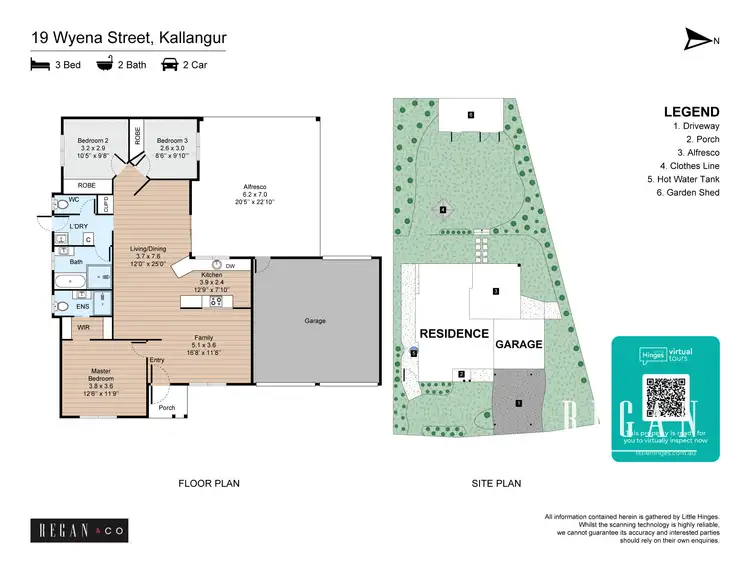 Floorplan of Homely house listing, 19 Wyena Street, Kallangur QLD 4503