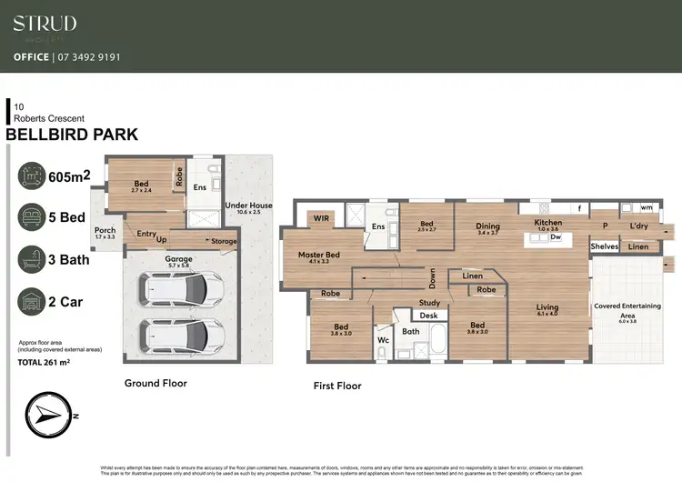 Floorplan of Homely house listing, 10 Roberts Crescent, Bellbird Park QLD 4300
