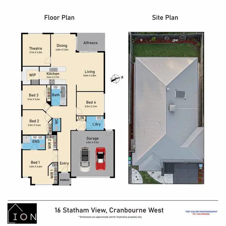 Floorplan of Homely house listing, 16 Statham View, Cranbourne West VIC 3977