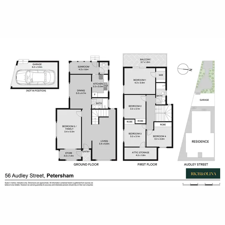 Floorplan of Homely house listing, 56 Audley Street, Petersham NSW 2049