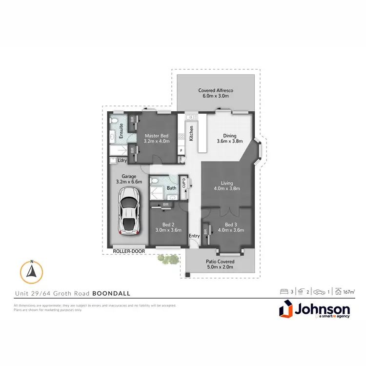 Floorplan of Homely unit listing, 29/64 Groth Road, Boondall QLD 4034