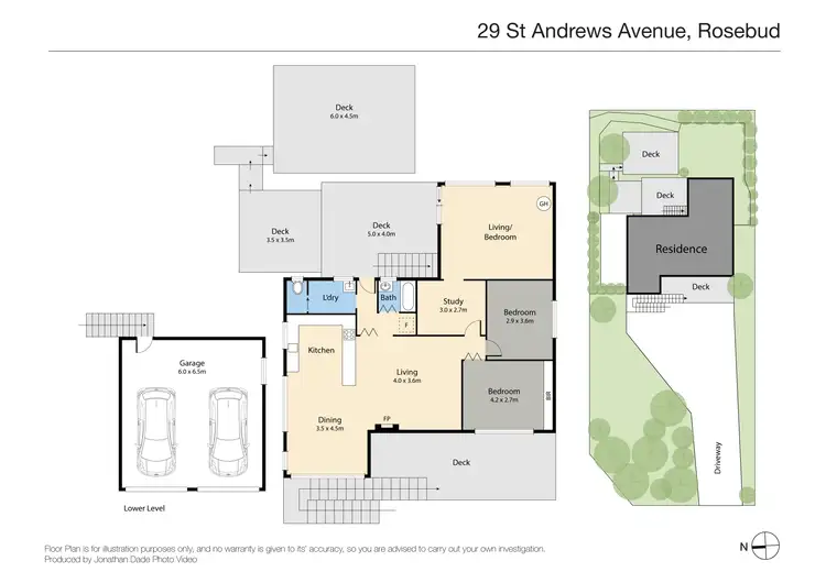 Floorplan of Homely house listing, 29 St Andrews Avenue, Rosebud VIC 3939