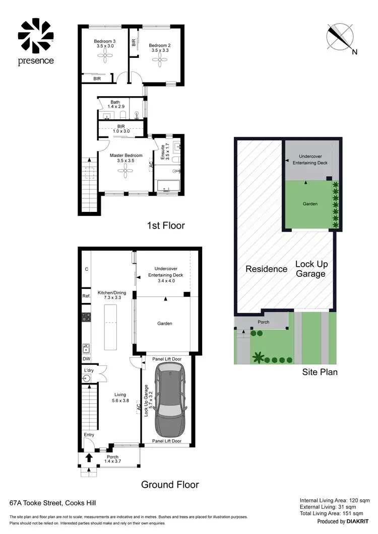 Floorplan of Homely house listing, 67A Tooke Street, Cooks Hill NSW 2300
