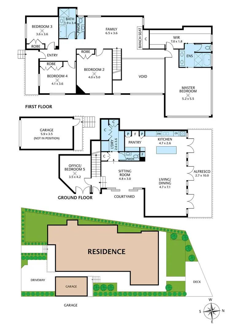 Floorplan of Homely house listing, 73 Queens Road, New Lambton NSW 2305