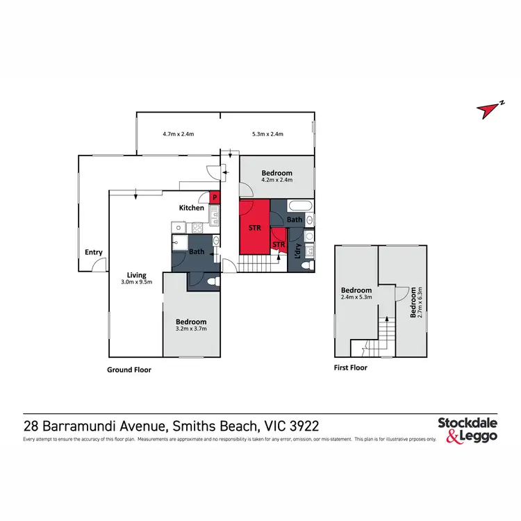 Floorplan of Homely house listing, 28 Barramundi Avenue, Smiths Beach VIC 3922