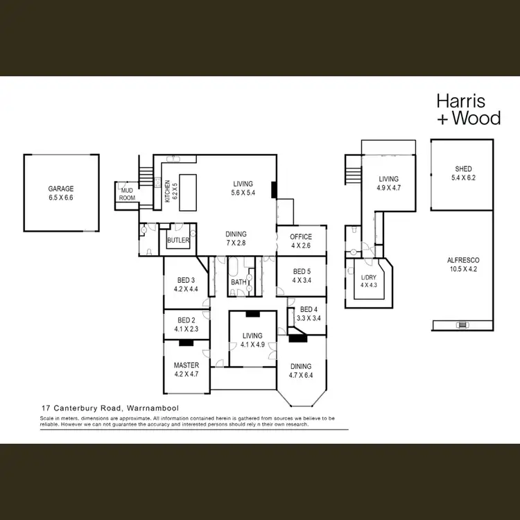 Floorplan of Homely house listing, 17 Canterbury Road, Warrnambool VIC 3280