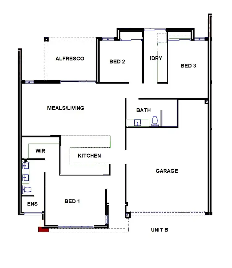 Floorplan of Homely house listing, Lot 2/11B Peters Place, Morley WA 6062