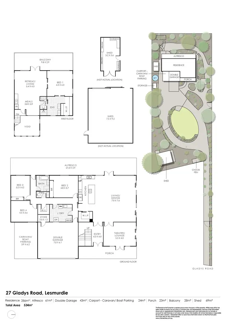 Floorplan of Homely house listing, 27 Gladys Road, Lesmurdie WA 6076
