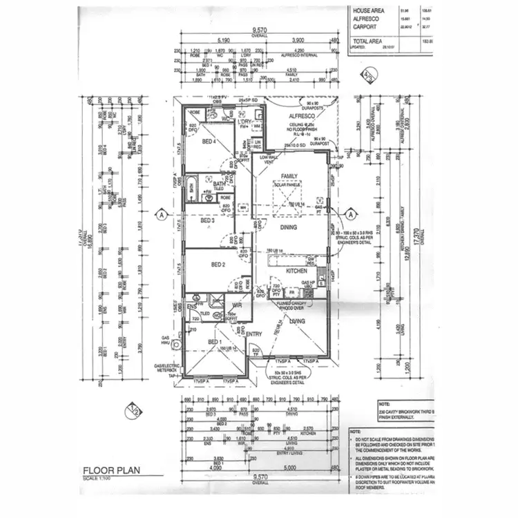 Floorplan of Homely house listing, 50 Arvada Street, Clarkson WA 6030