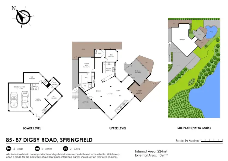 Floorplan of Homely house listing, 85-87 Digby Road, Springfield NSW 2250