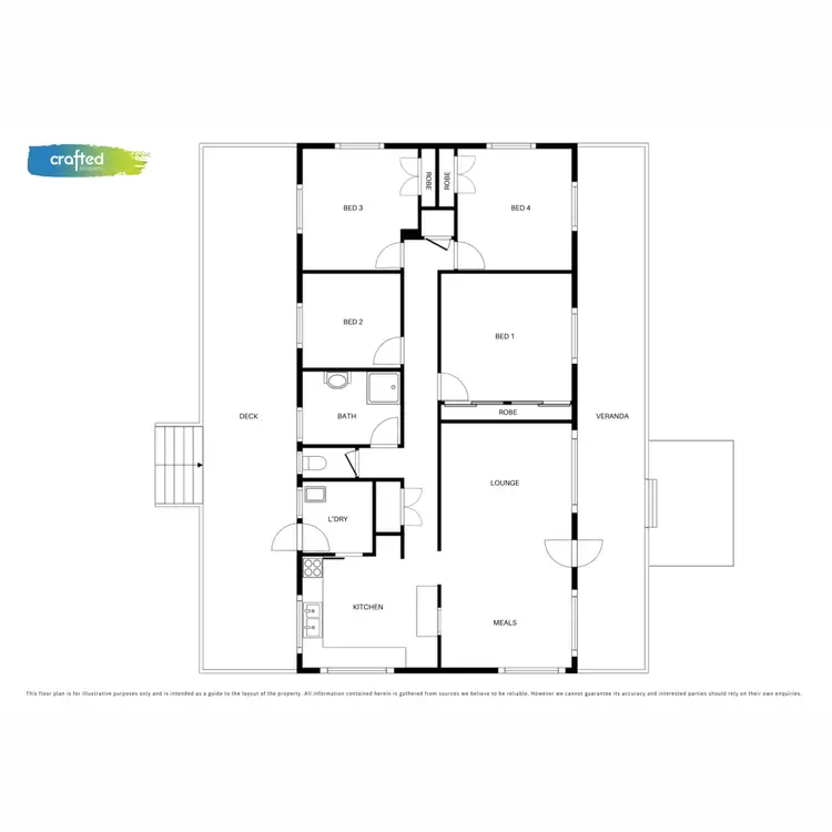 Floorplan of Homely rural property listing, 866 Chambers Flat Road, Chambers Flat QLD 4133