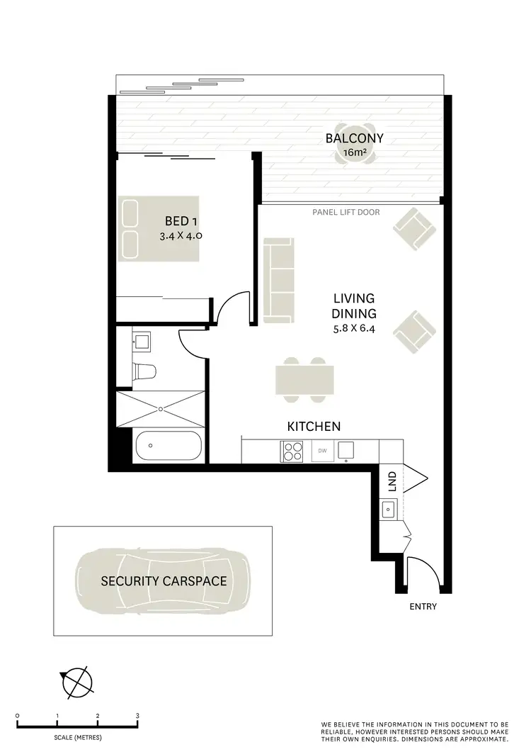 Floorplan of Homely apartment listing, 211/7 Sterling Circuit, Camperdown NSW 2050