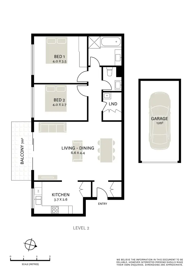 Floorplan of Homely apartment listing, 16/213-221 Bridge Road, Glebe NSW 2037