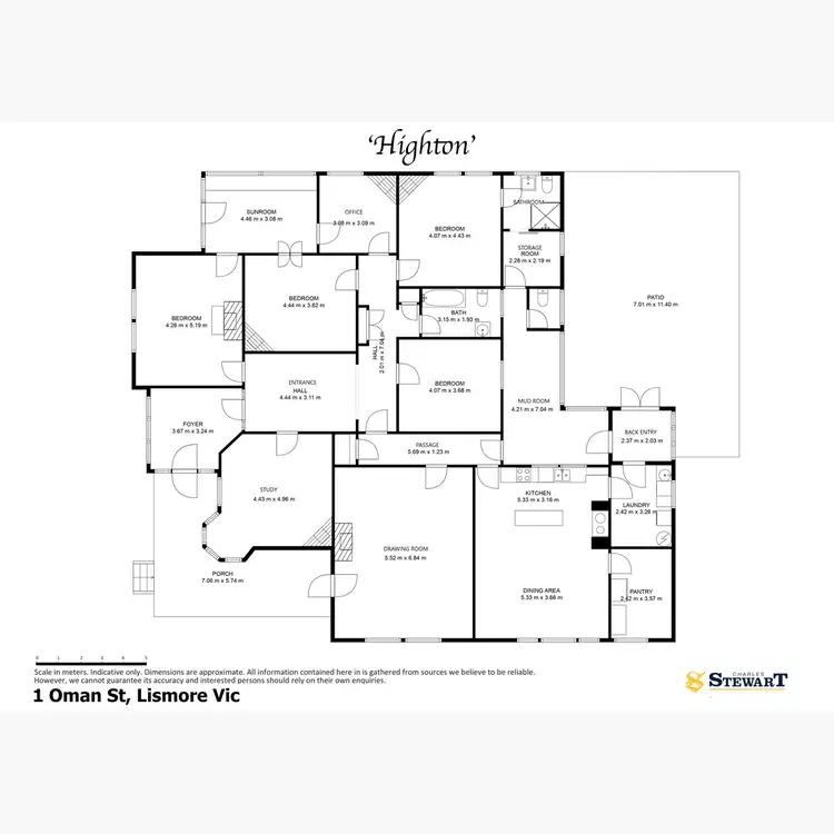 Floorplan of Homely rural property listing, 1 Oman Street, Lismore VIC 3324