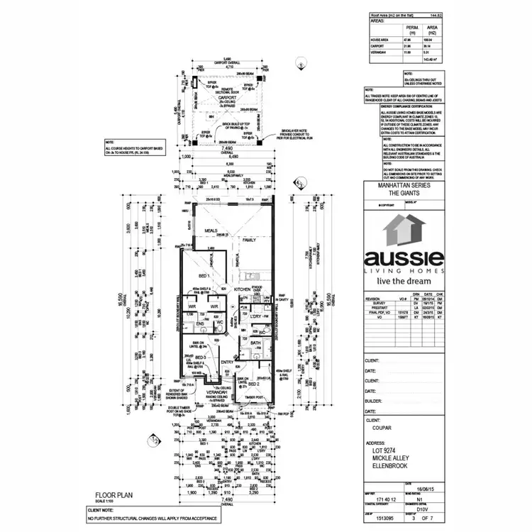 Floorplan of Homely house listing, 16 Mickle Alley, Ellenbrook WA 6069