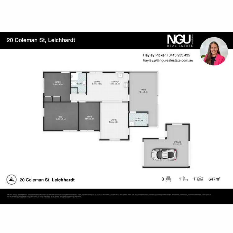Floorplan of Homely house listing, 20 Coleman Street, Leichhardt QLD 4305