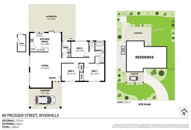 Floorplan of Homely house listing, 48 Prosser Street, Riverhills QLD 4074