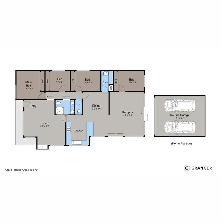 Floorplan of Homely house listing, 18 Fairway Crescent, Mccrae VIC 3938