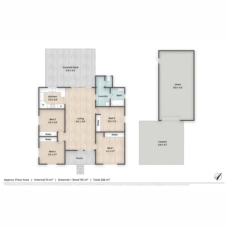 Floorplan of Homely house listing, 43 Southern Cross Avenue, Darra QLD 4076