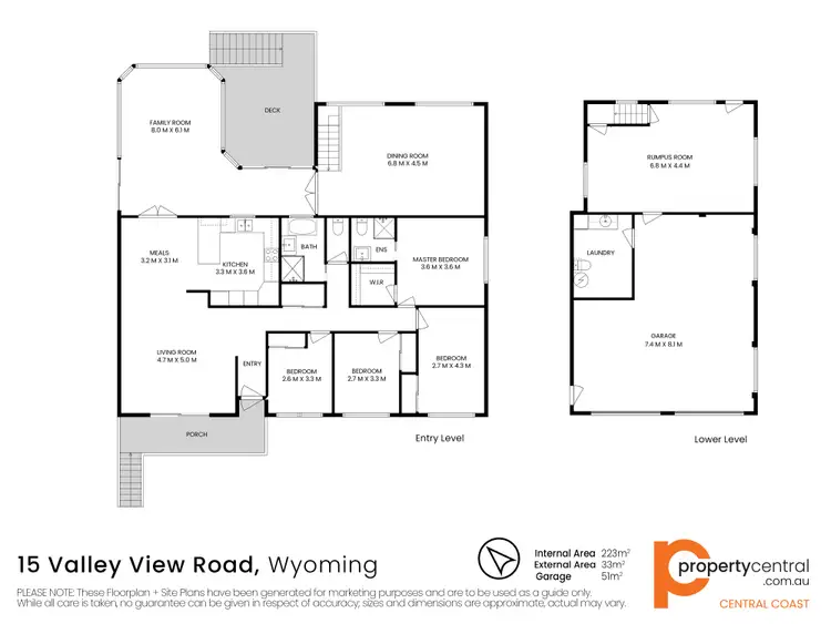 Floorplan of Homely house listing, 15 Valley View Road, Wyoming NSW 2250