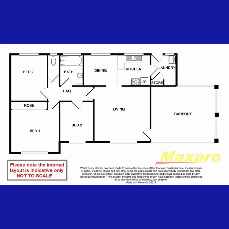 Floorplan of Homely house listing, 2A Cassard Court, Ferndale WA 6148