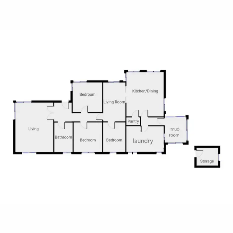 Floorplan of Homely house listing, 21 Monks Lane, Panmure VIC 3265