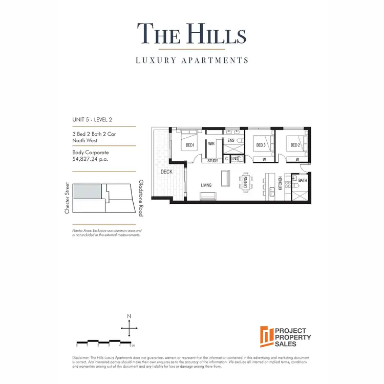 Floorplan of Homely apartment listing, 5/10 Chester Street, Highgate Hill QLD 4101