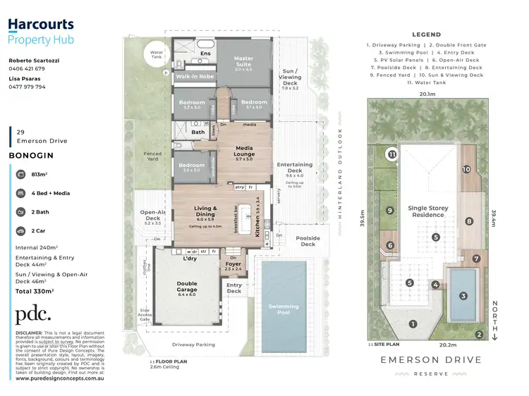 Floorplan of Homely house listing, 29 Emerson Drive, Bonogin QLD 4213