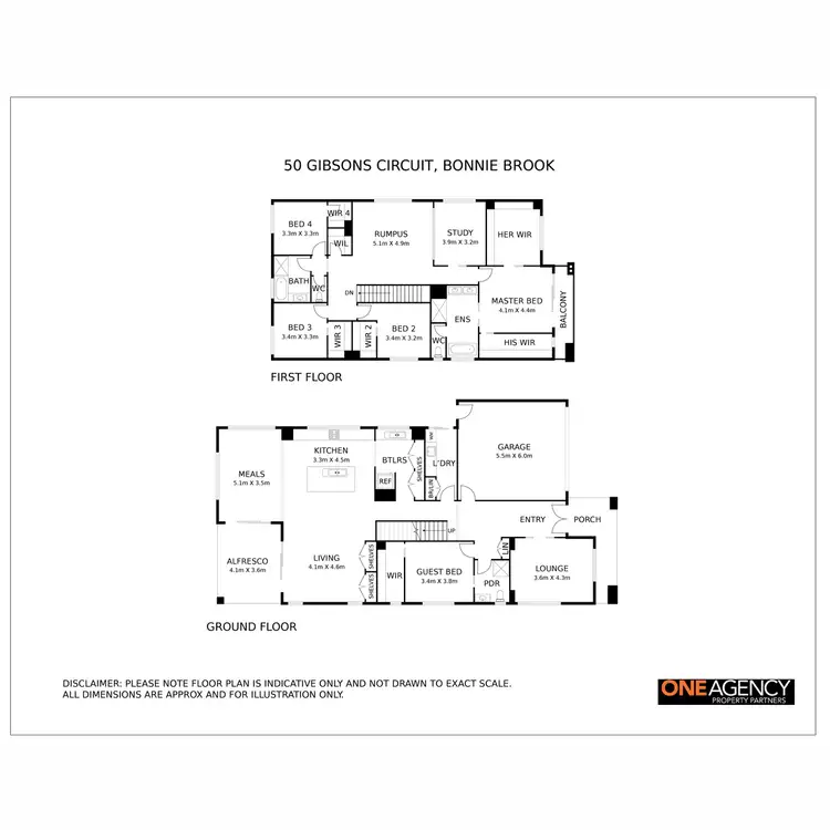 Floorplan of Homely house listing, 50 Gibsons Circuit, Bonnie Brook VIC 3335
