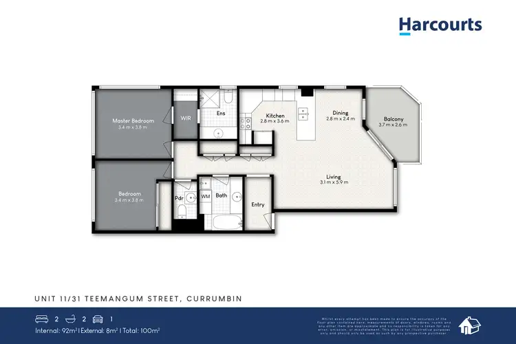 Floorplan of Homely unit listing, 11/31 Teemangum Street, Currumbin QLD 4223