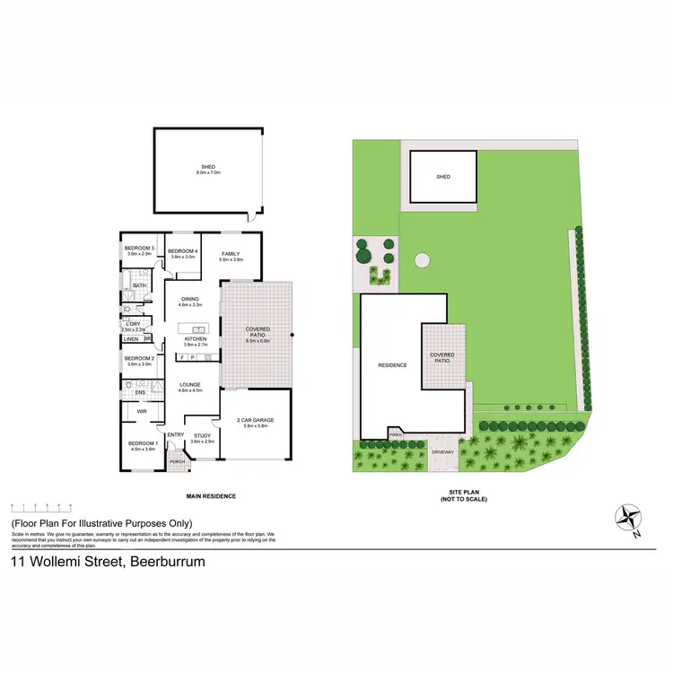 Floorplan of Homely house listing, 11 Wollemi Street, Beerburrum QLD 4517