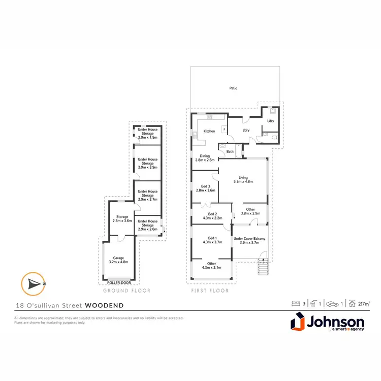 Floorplan of Homely house listing, 18 O'Sullivan Street, Woodend QLD 4305