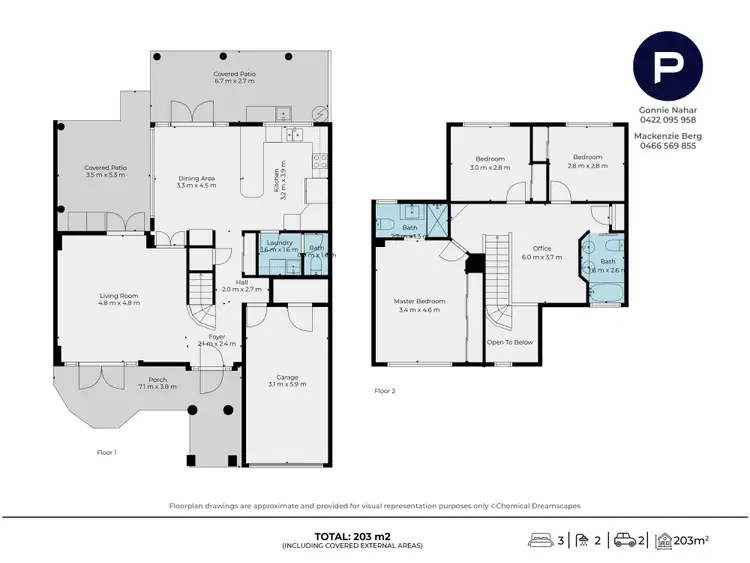 Floorplan of Homely townhouse listing, 38/24 Radan Street, Sunnybank Hills QLD 4109
