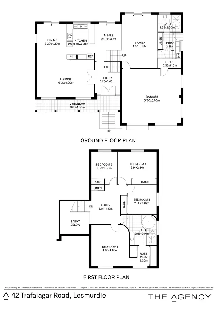 Floorplan of Homely house listing, 42 Trafalgar Road, Lesmurdie WA 6076