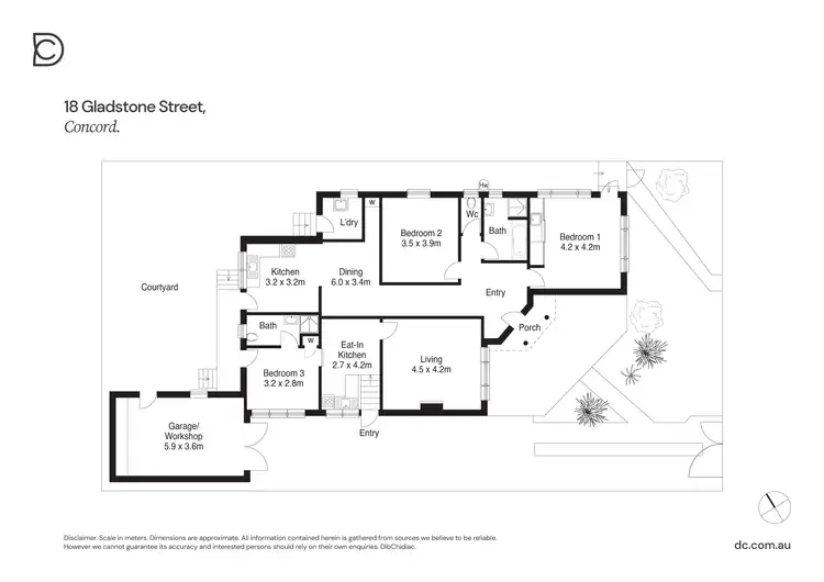 Floorplan of Homely house listing, 18 Gladstone Street, Concord NSW 2137